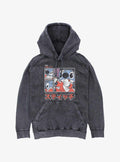 Lilo & Stitch Kanji Mineral Wash Hoodie