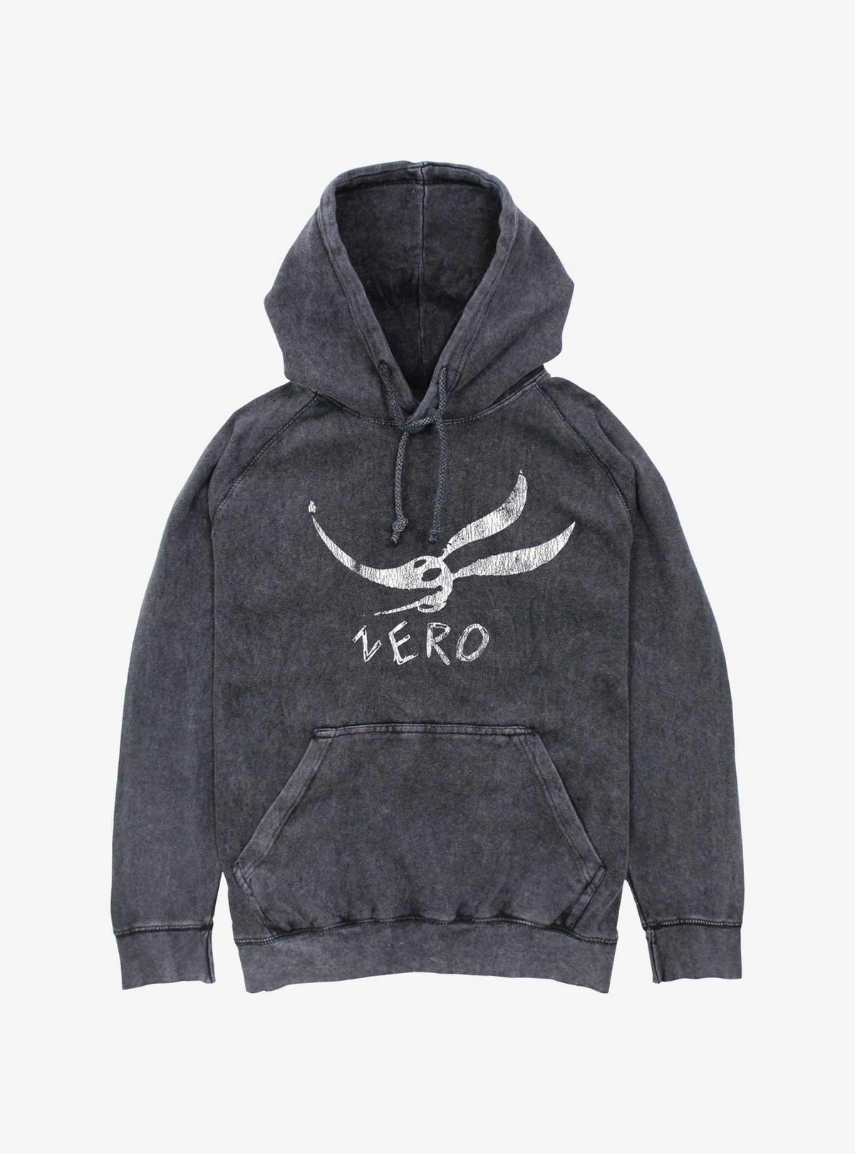 spooky holiday Zero Face Mineral Wash Hoodie