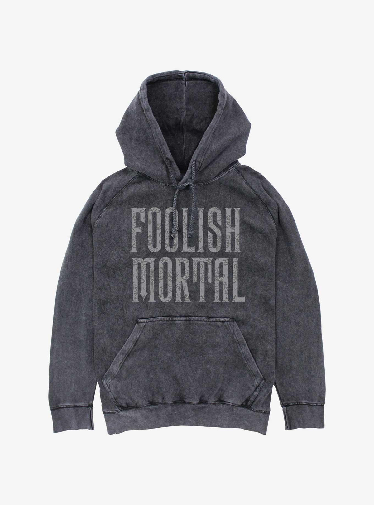 Haunted Mansion Foolish Mortal Mineral Wash Hoodie