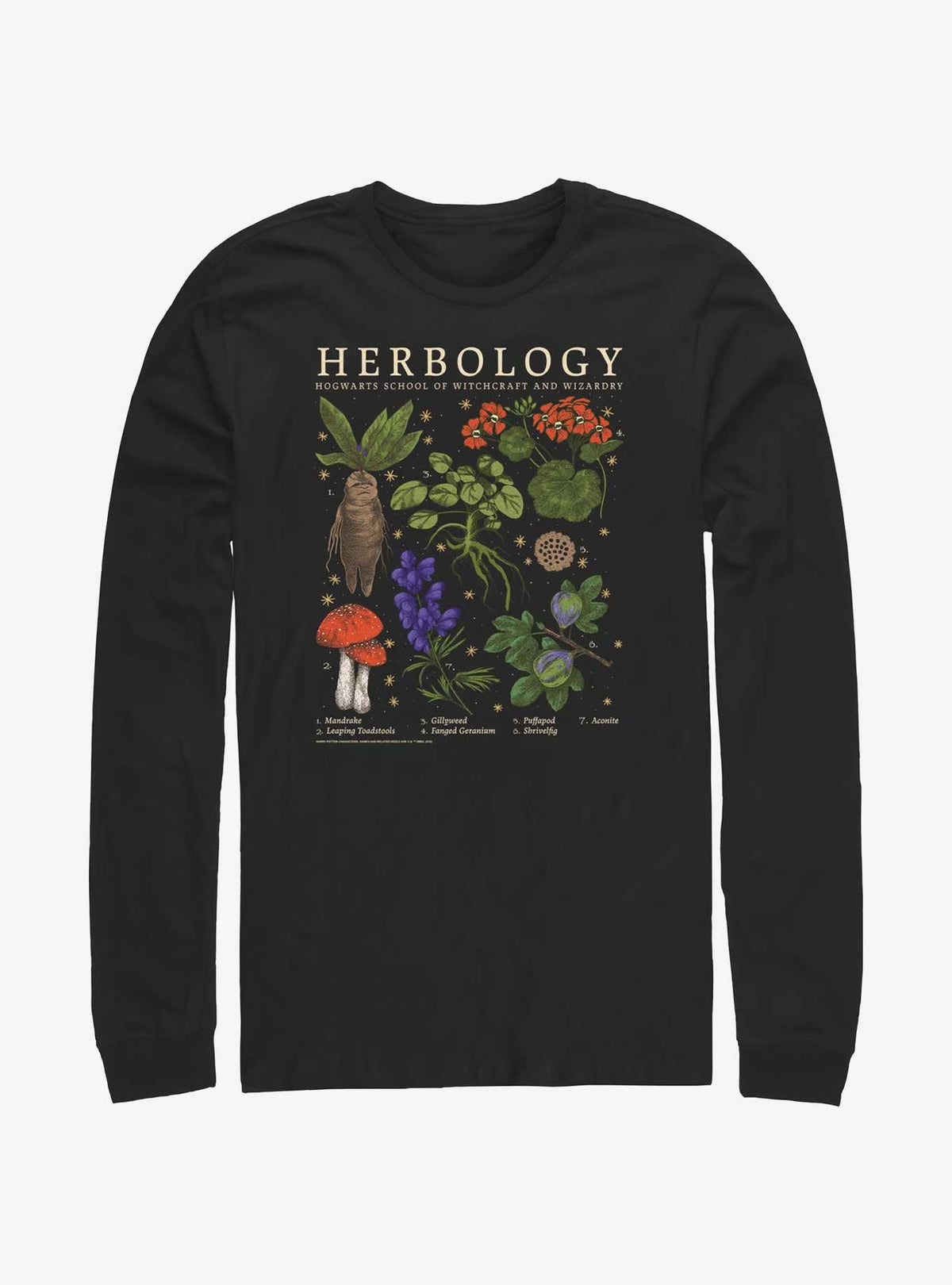 Harry Potter Herbology Long-Sleeve T-Shirt T-Shirt | Trending Design | Perfect For Daily Wear