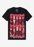 Naruto Shippuden Akatsuki Red Tonal Panel T-Shirt | Premium Unisex T-Shirt, Trending Graphic Tee