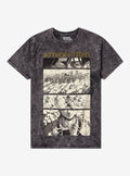 Attack On Titan Levi Last Chapter Manga Dark Wash TShirt Graphic Tee | Graphic Tee | Unisex Shirt | Perfect Gift For Fans
