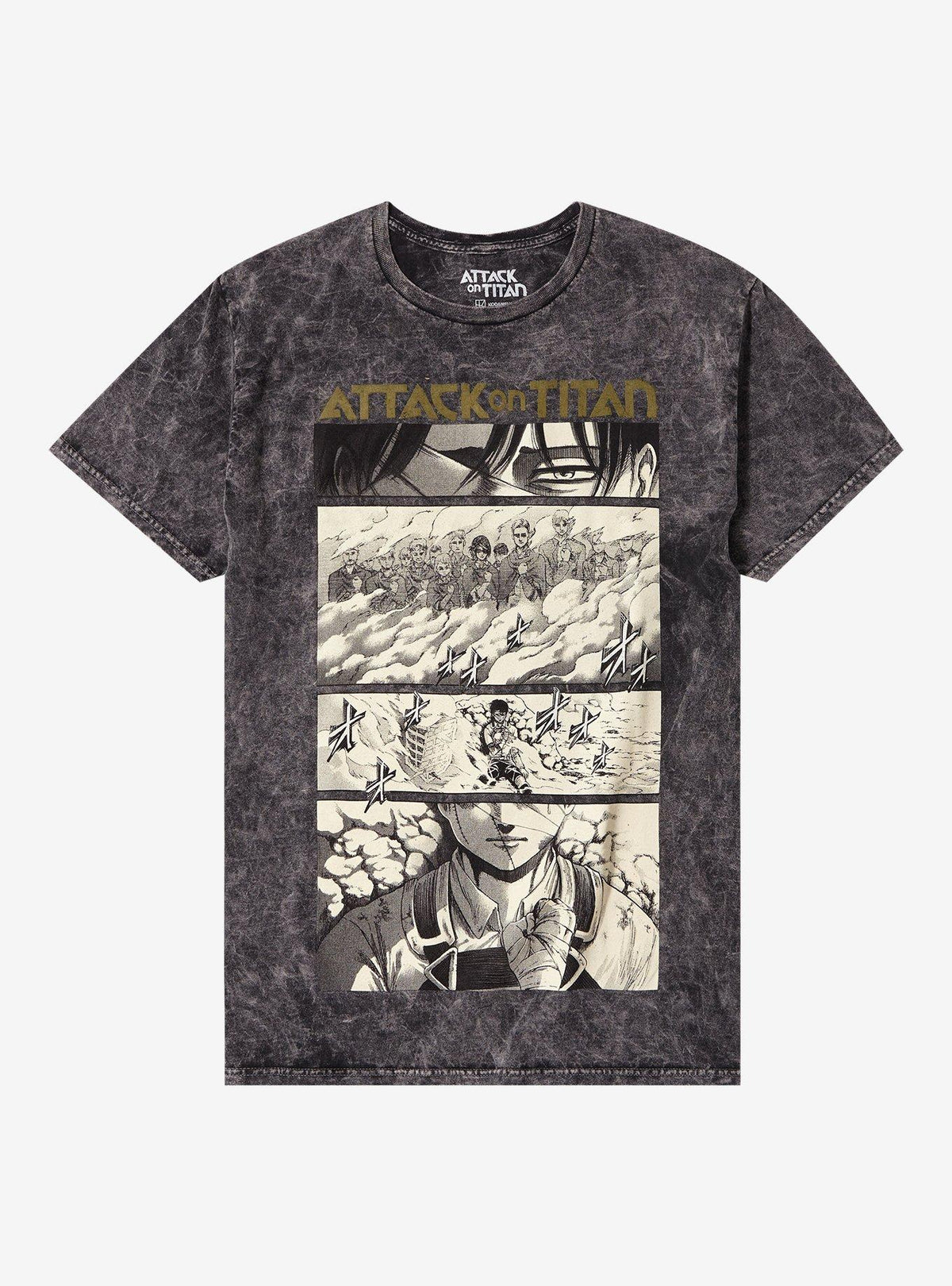 Attack On Titan Levi Last Chapter Manga Dark Wash TShirt Graphic Tee | Graphic Tee | Unisex Shirt | Perfect Gift For Fans