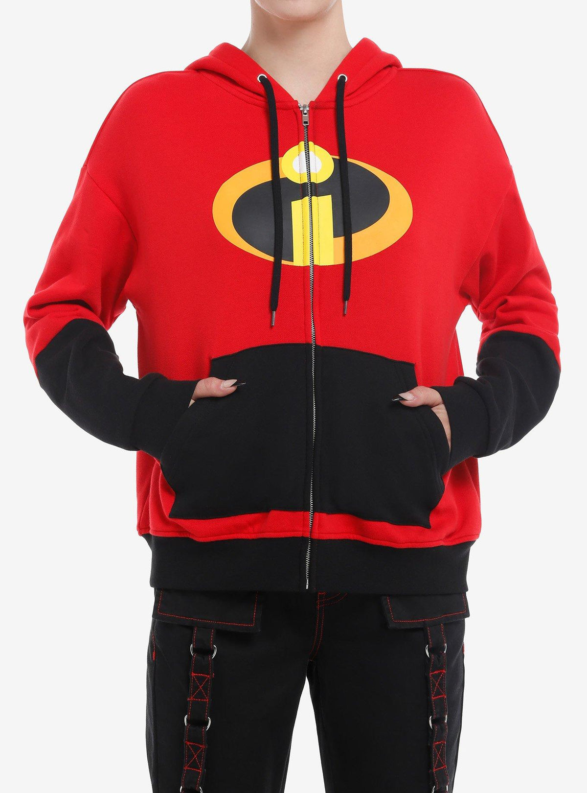 Pixar The Incredibles Costume Girls Hoodie