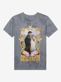 Bridgerton Daphne Simon Tie-Dye Boyfriend Fit Girls T-Shirt | Premium Unisex T-Shirt, Trending Graphic Tee