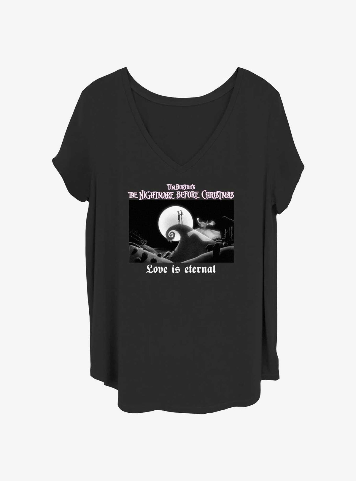 Disney The Nightmare Before Christmas Meant To Be Scene Girls T-Shirt Plus Size T-Shirt | Best-Selling Artwork | Top Pick For Fans