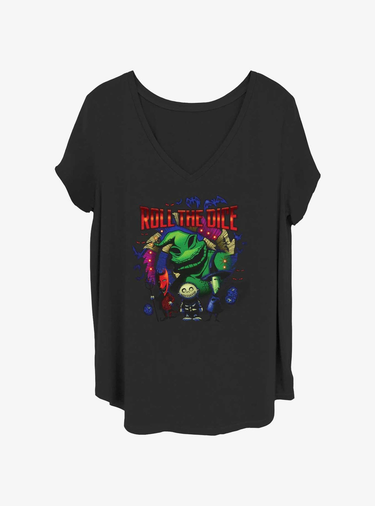 The Nightmare Before Christmas Oogie Dice Girls T-Shirt Plus Size T-Shirt | Exclusive Edition | Great Gift Idea