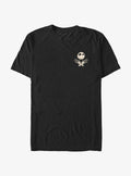 The Nightmare Before Christmas Jack Arm Cross Pocket TShirt T-Shirt | Cute Festive Style | Perfect For Daily Wear