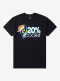 My Little Pony Rainbow Dash 20 Percent Cooler TShirt Graphic Tee | Graphic Tee | Unisex Shirt | Comfortable Daily Wear