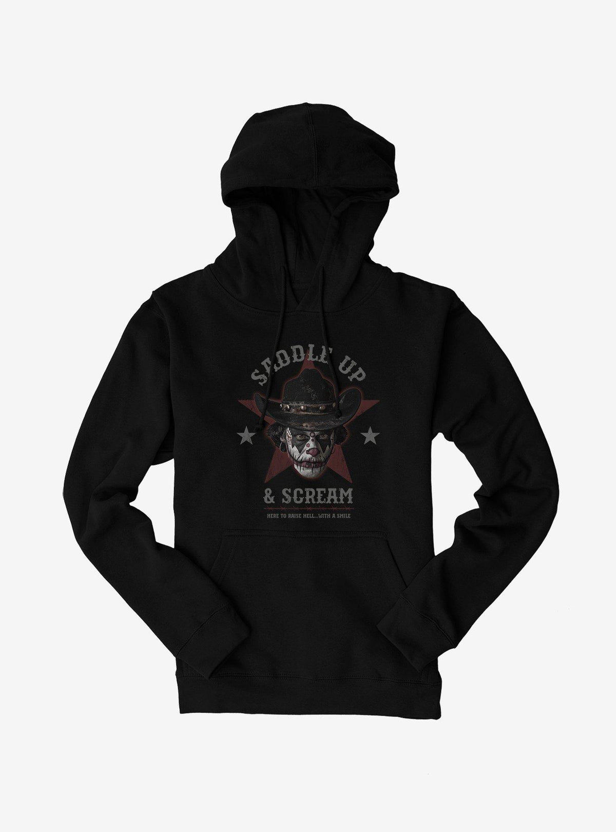 Goth Cowboy Saddle Up And Scream Hoodie