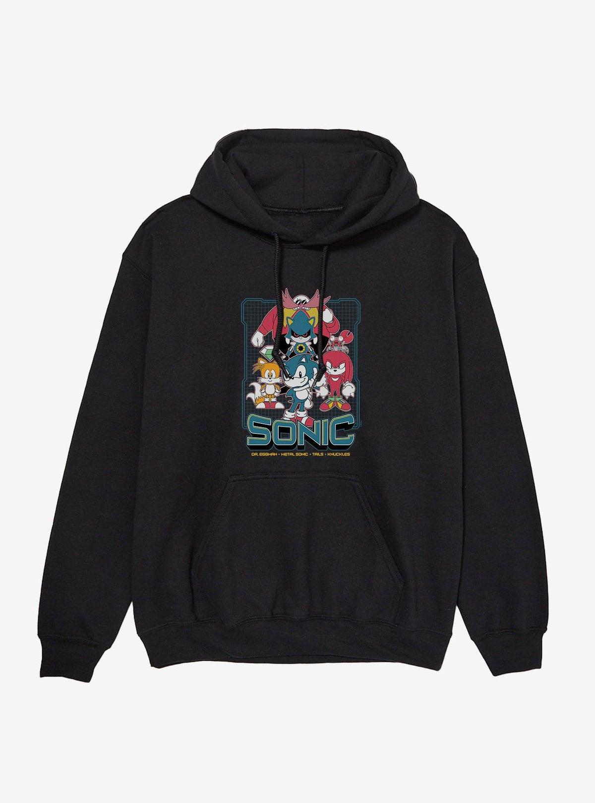 speedy hedgehog Group Retro Hoodie