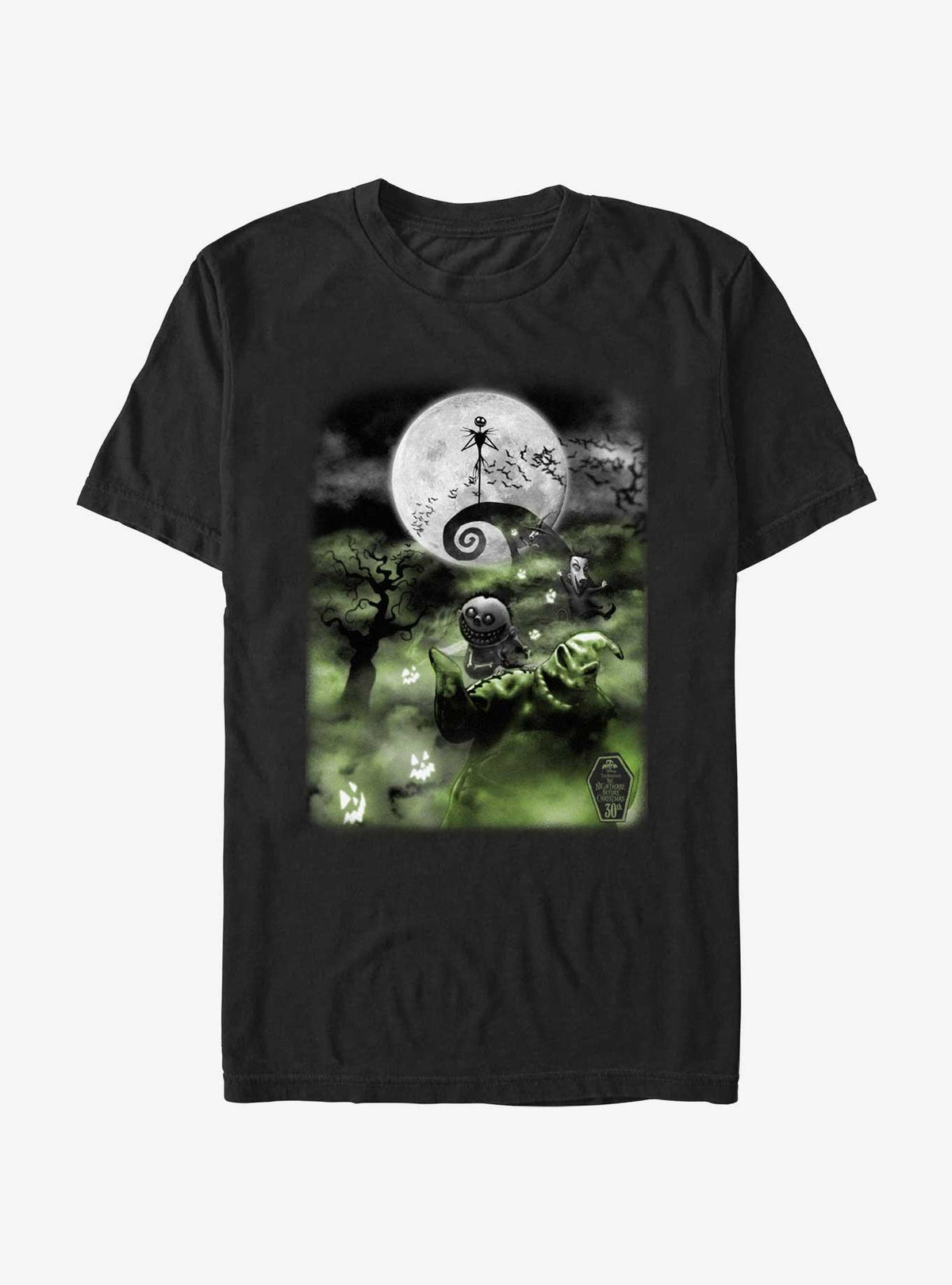 The Nightmare Before Christmas Scary Night TShirt T-Shirt | Cute Festive Style | Perfect Holiday Gift