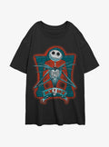 The Nightmare Before Christmas Jack Is Back Girls Oversized T-Shirt T-Shirt | Premium Graphic | Top Pick For Fans