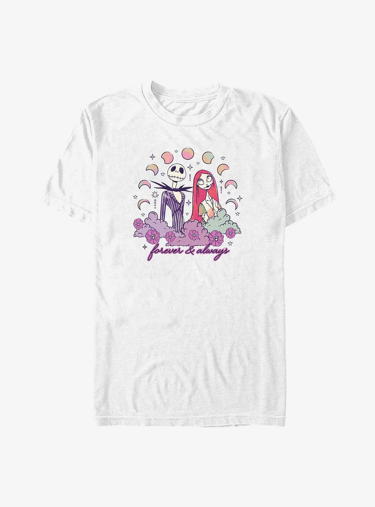 The Nightmare Before Christmas Jack Sally Forever And Always Big Tall T-Shirt T-Shirt | Premium Graphic | Must-Have Style