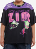 Invader Zim Gir & Zim Girls Soccer Jersey Plus Size