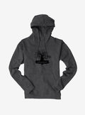 wizard school Always Tree Black Hoodie 2