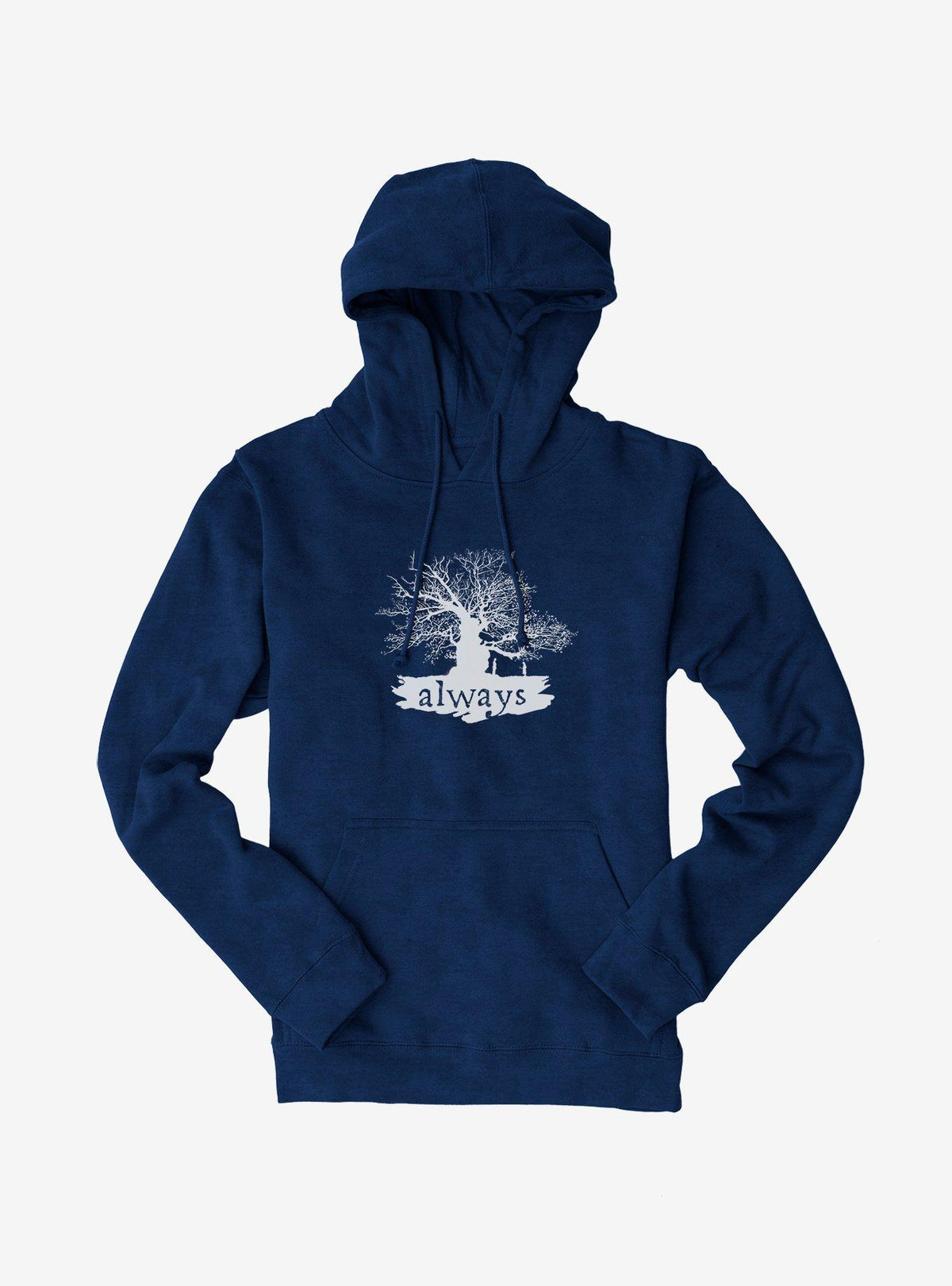 wizard school Always Tree Black Hoodie 3