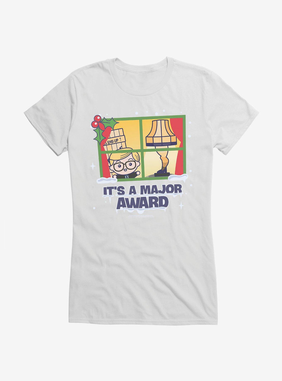 A Christmas Story Major Award Girls T-Shirt T-Shirt | Best-Selling Artwork | High Demand Item