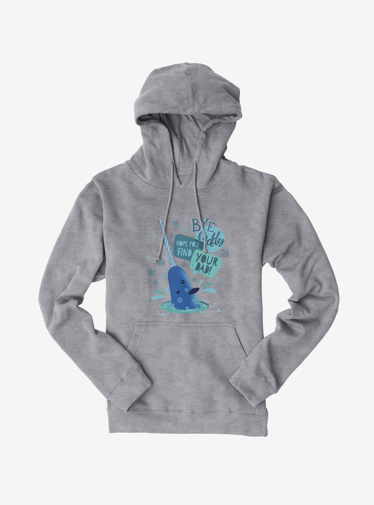 Elf Mr Narwhal Bye Buddy Hoodie