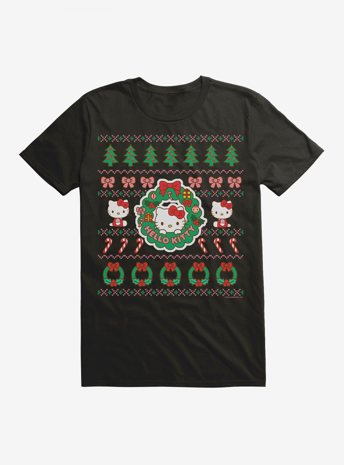 Hello Kitty Ugly Christmas Pattern TShirt T-Shirt | Premium Graphic | Perfect For Daily Wear