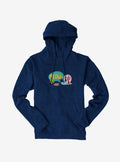 cartoon sea sponge Gary Meow Hoodie