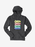 fashion doll Pastel Rainbow She's Out Of This World Logo Hoodie
