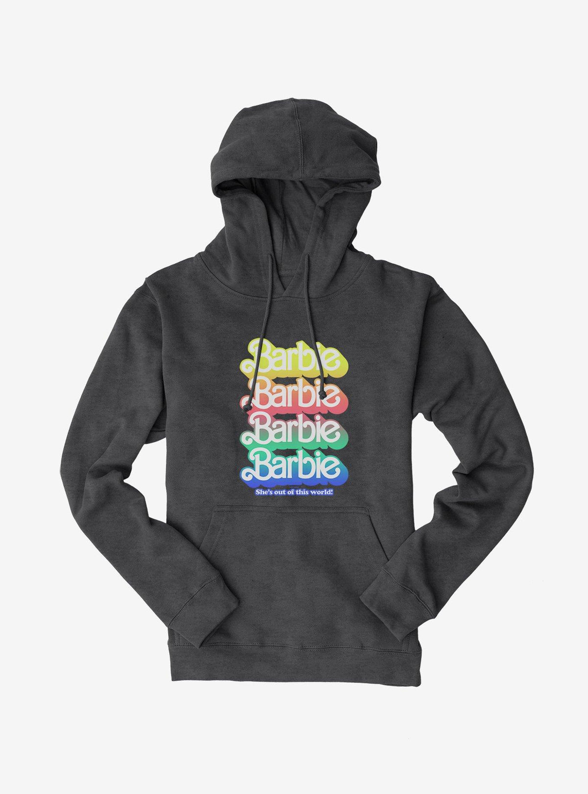 fashion doll Pastel Rainbow She's Out Of This World Logo Hoodie