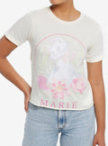 Disney The Aristocats Marie Floral T-Shirt | Premium Unisex T-Shirt, Trending Graphic Tee