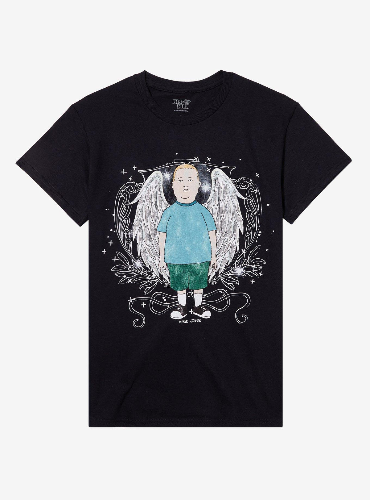 King Of The Hill Angel Bobby Relaxed Fit Girls TShirt T-Shirt | Vintage Christmas Look | Top Pick For Gifting