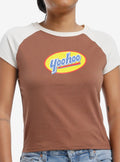 Yoo-Hoo Logo Girls Raglan Baby T-Shirt | Premium Unisex T-Shirt, Trending Graphic Tee