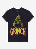 Dr Seuss How The Grinch Stole Christmas Name DoubleSided Mineral Wash TShirt T-Shirt | Cute Festive Style | Great For Christmas Season