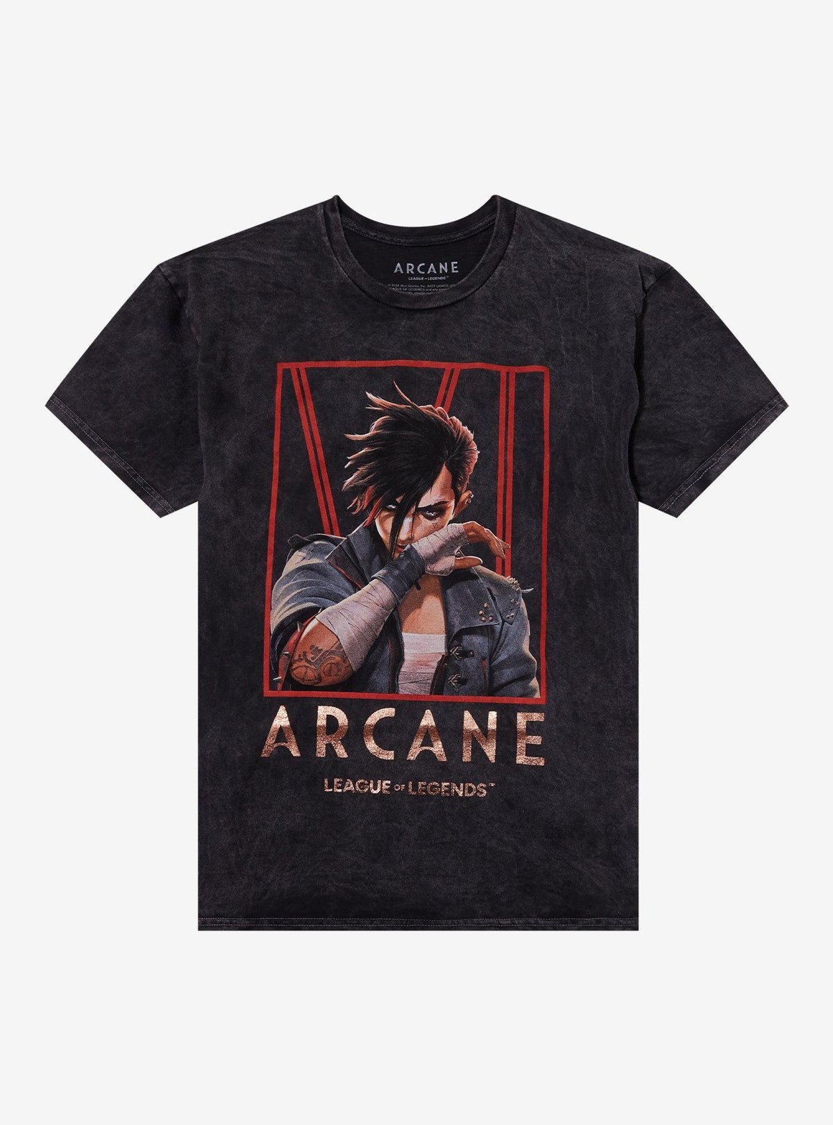 Arcane Vi Dark Wash T Shirt