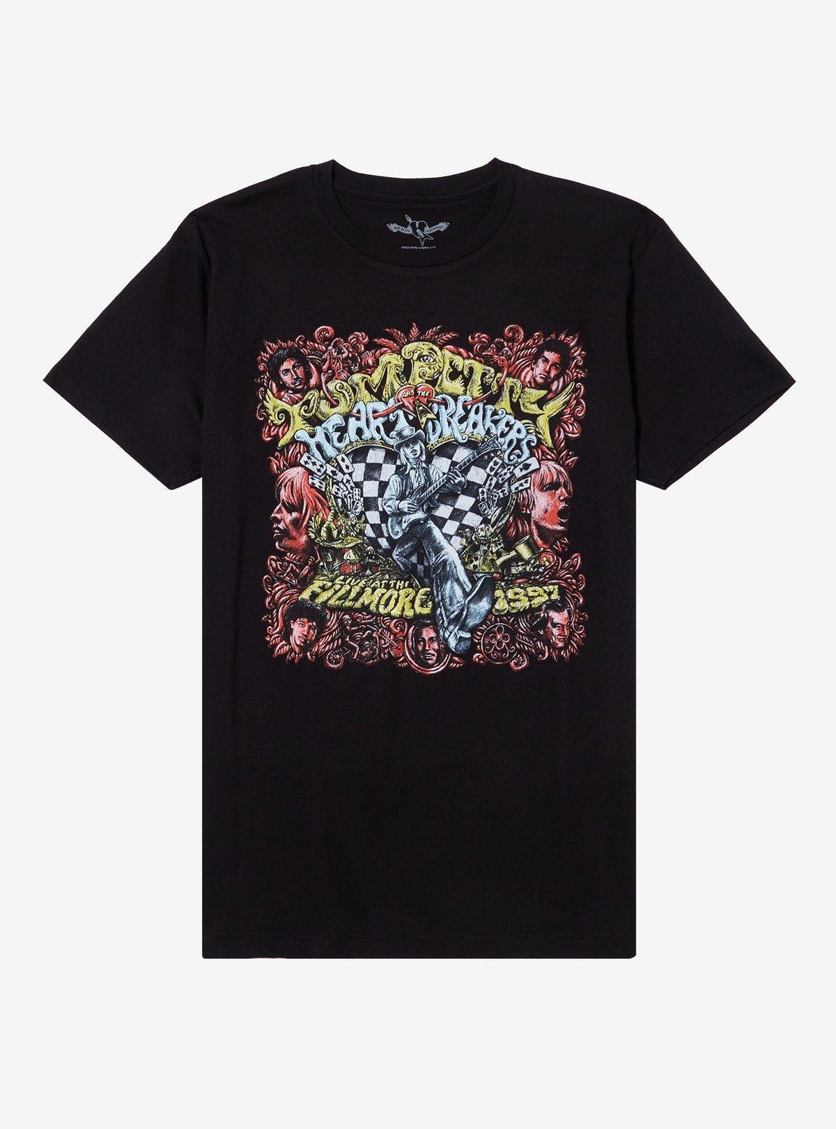 Tom Petty And The Heartbreakers Live At The Fillmore 1997 Album Cover T-Shirt | Premium Unisex T-Shirt, Trending Graphic Tee