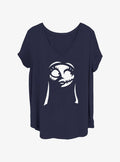 The Nightmare Before Christmas Sally Stencil Girls TShirt Plus Size T-Shirt | Top Trending Graphic | Trending Festive Apparel
