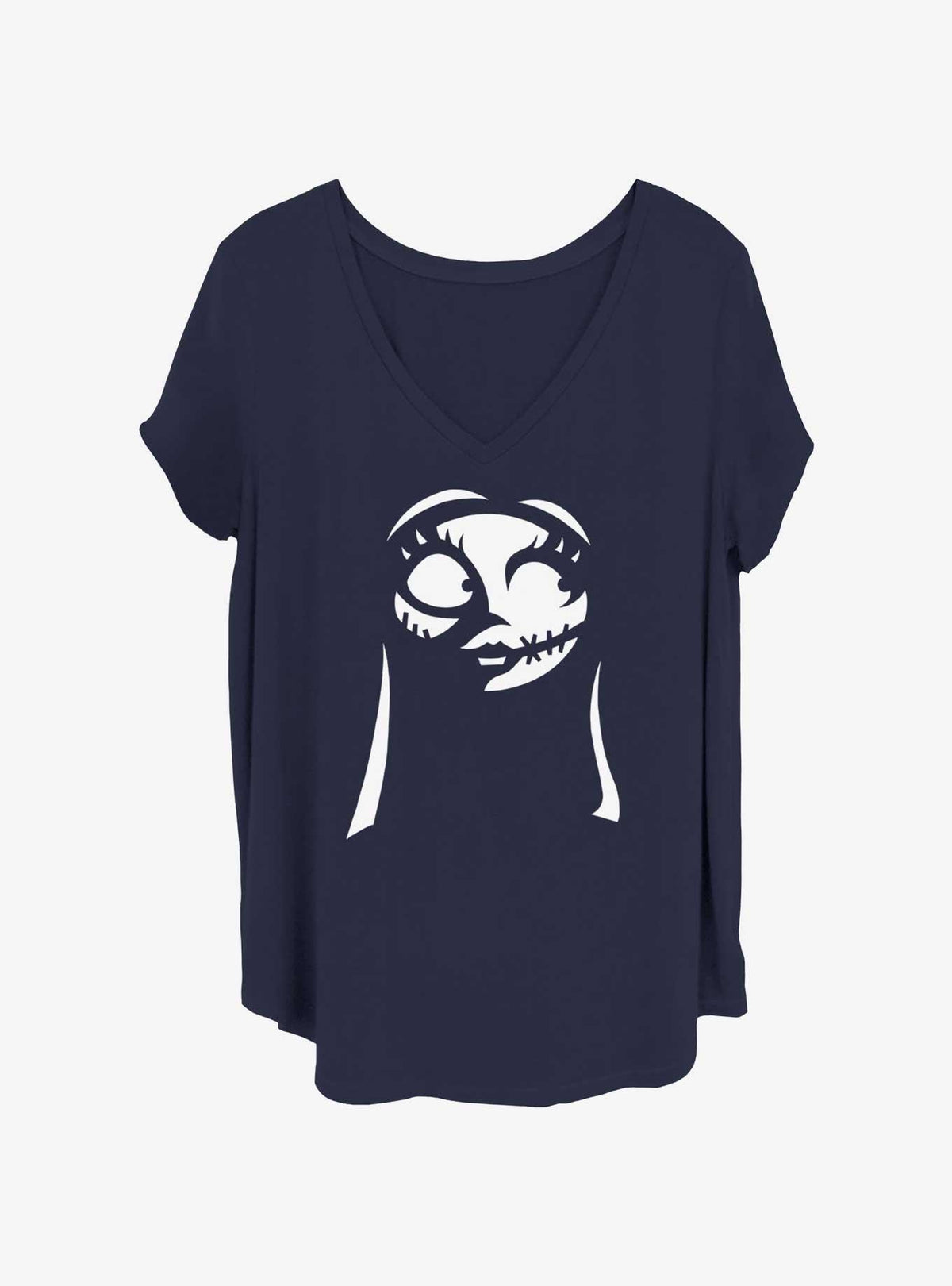 The Nightmare Before Christmas Sally Stencil Girls TShirt Plus Size T-Shirt | Top Trending Graphic | Trending Festive Apparel
