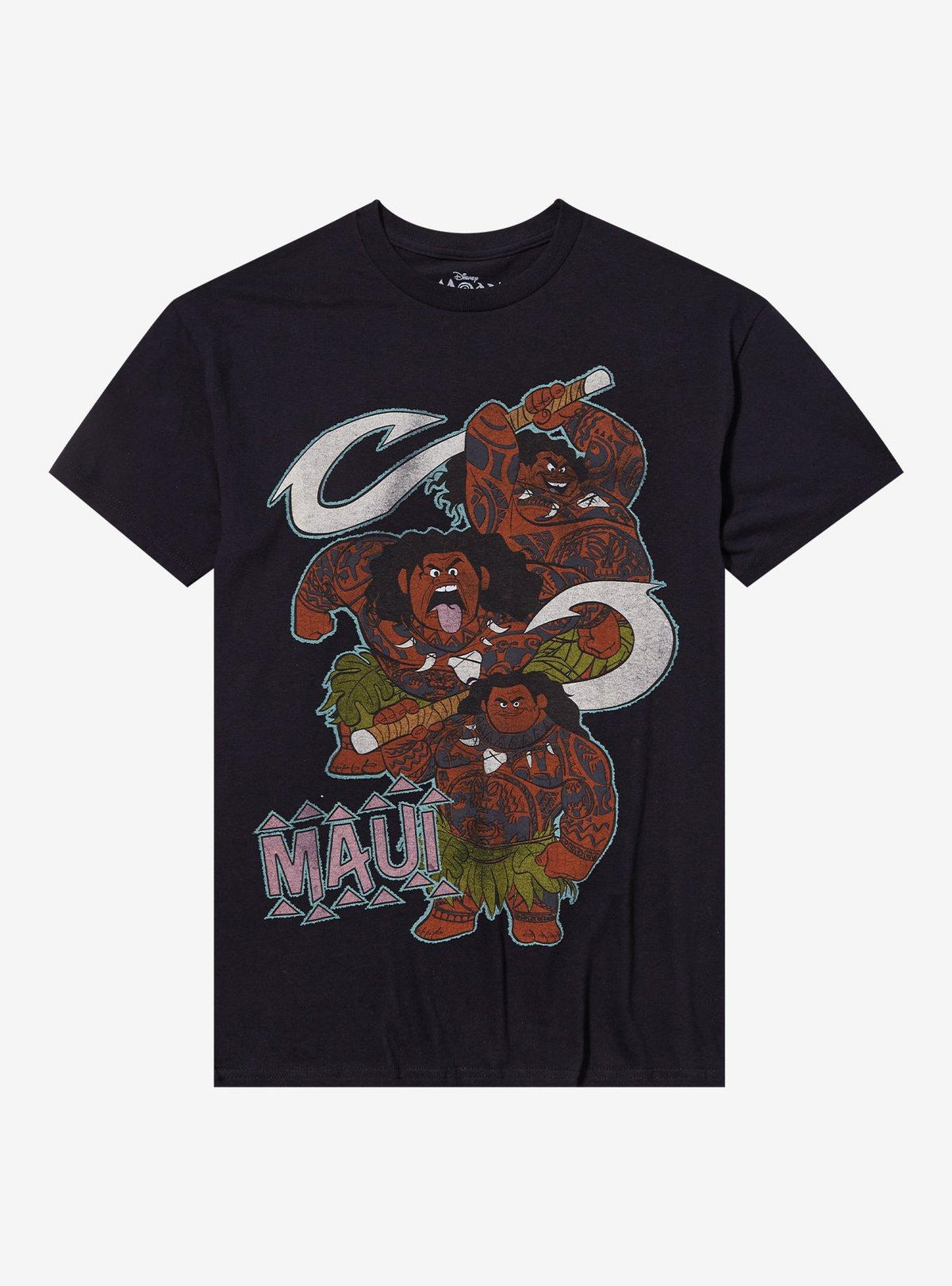 Disney Moana Maui Collage TShirt Graphic Tee | Graphic Tee | Unisex Shirt | Comfortable Daily Wear