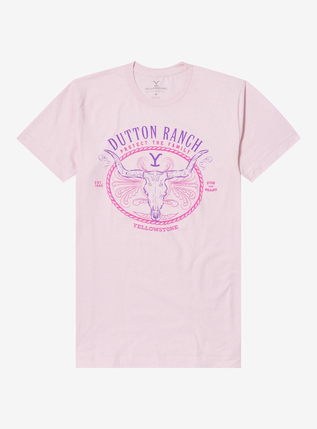 Yellowstone Dutton Ranch Pink T-Shirt | Premium Unisex T-Shirt, Trending Graphic Tee