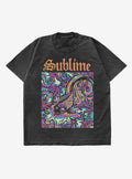 Sublime Psychedelic Fish TShirt Graphic Tee | Graphic Tee | Unisex Shirt | High-Quality Print