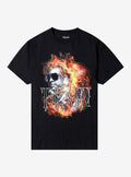 T Pain Flames Portrait T Shirt