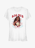 Disney Moana 2 Big Sis Moana Girls T-shirt | Trendy Graphic Tee