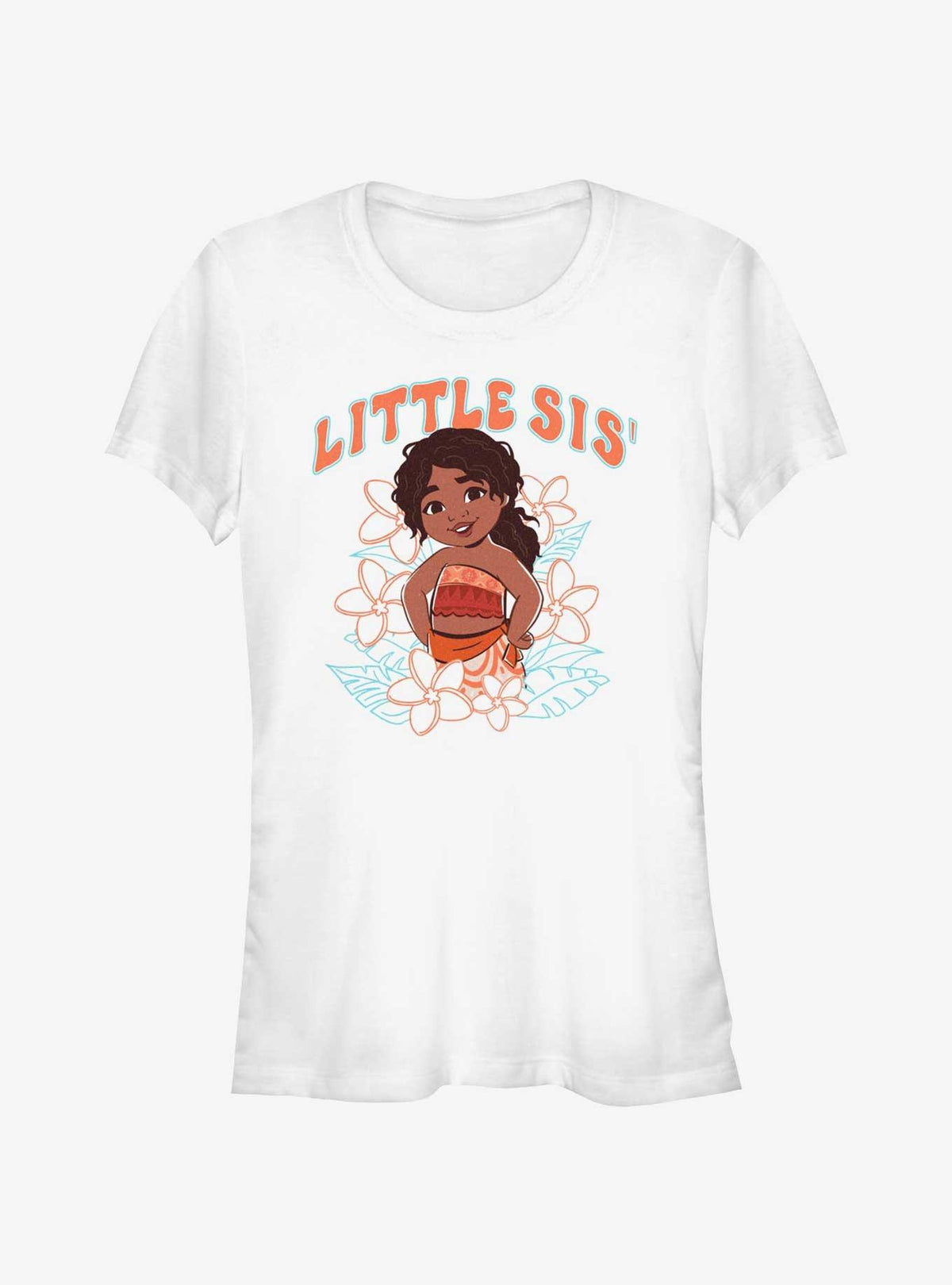 Disney Moana 2 Little Sis Simoa Girls T-shirt | Trendy Graphic Tee