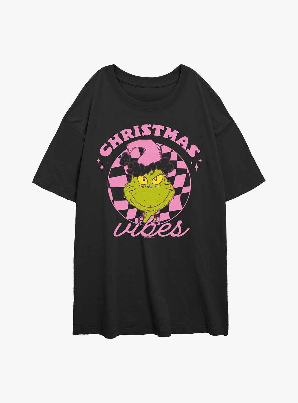 Dr Seuss Christmas Vibes Girls Oversized T-Shirt T-Shirt | High-Quality Print | Must-Have Style