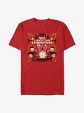 Stranger Things Christmas Demodog TShirt T-Shirt | High-Quality Print | Great For Christmas Season