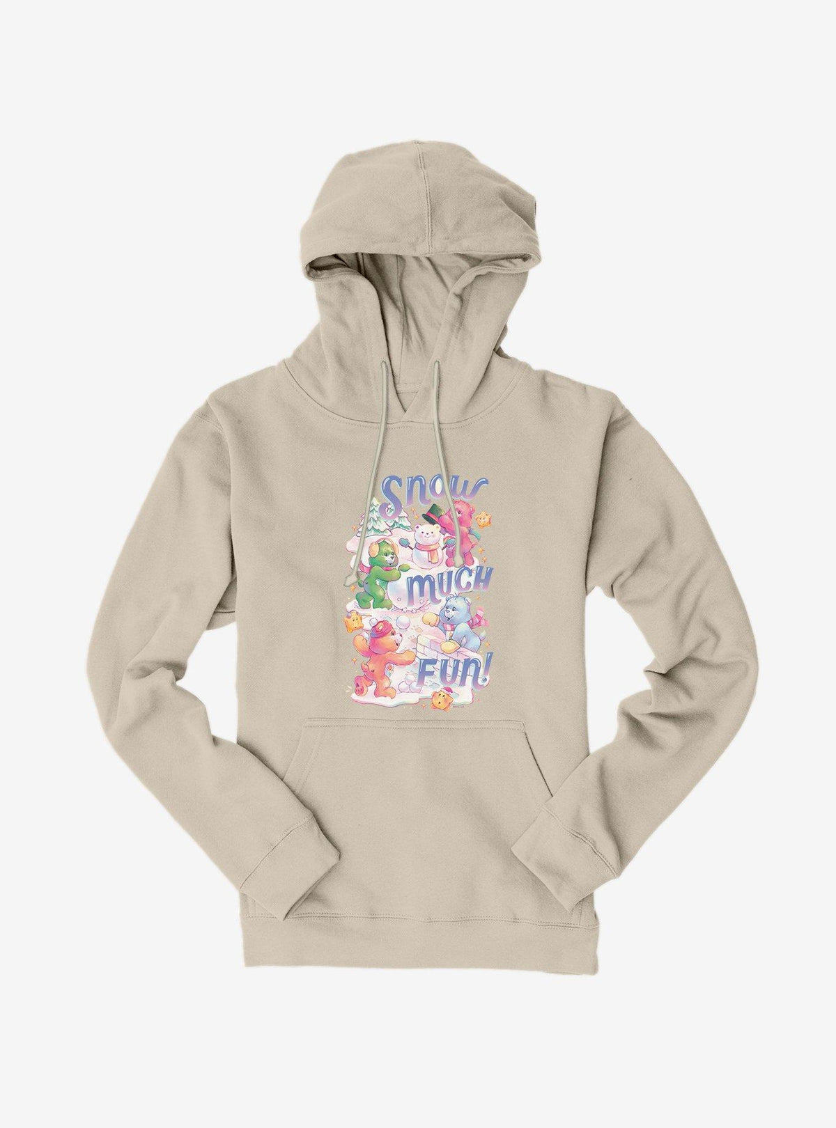 cute bear Snow Much Fun Hoodie