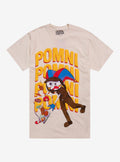 The Amazing Digital Circus Pomni Puff Paint TShirt Graphic Tee | Graphic Tee | Unisex Shirt | Comfortable Daily Wear