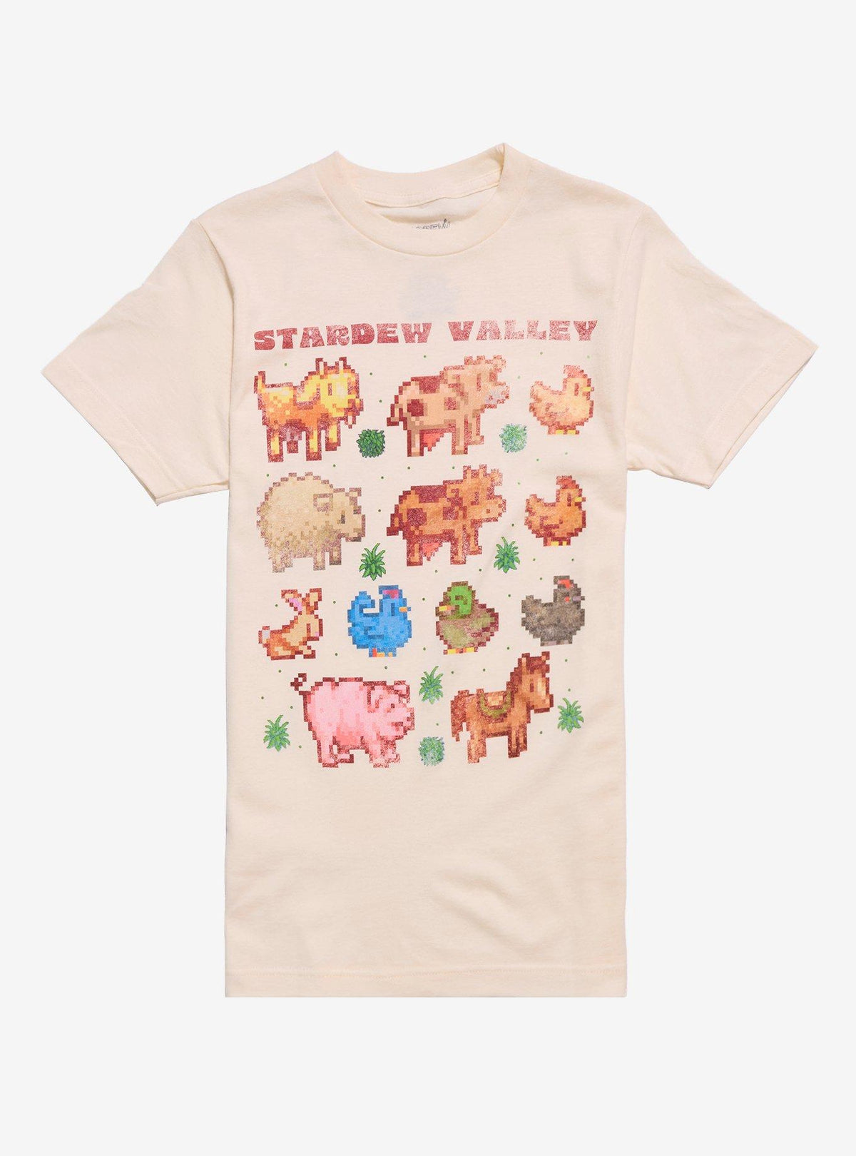 Stardew Valley Animal Grid Girls T-Shirt | Premium Unisex T-Shirt, Trending Graphic Tee