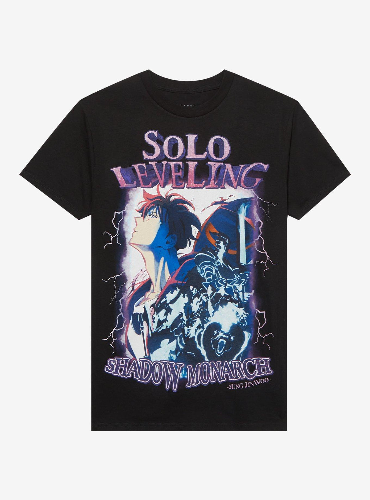 Solo Leveling Jinwoo Shadow Monarch TShirt Graphic Tee | Graphic Tee | Unisex Shirt | High-Quality Print