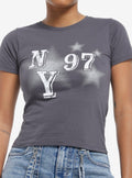 Ny 97 Stars Girls Baby T Shirt