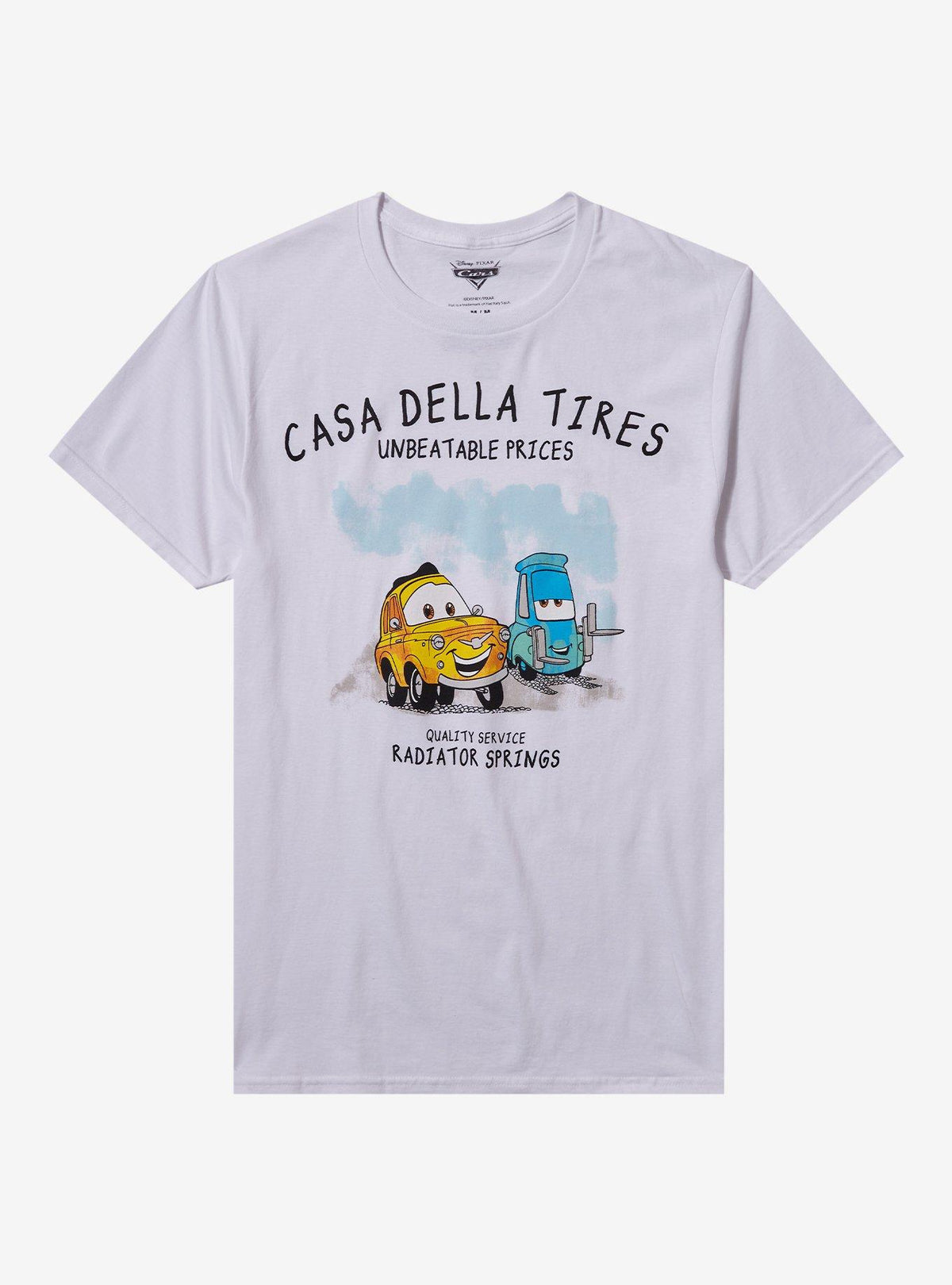 Disney Pixar Cars Luigi Guido Boyfriend Fit Girls T-Shirt | Premium Unisex T-Shirt, Trending Graphic Tee