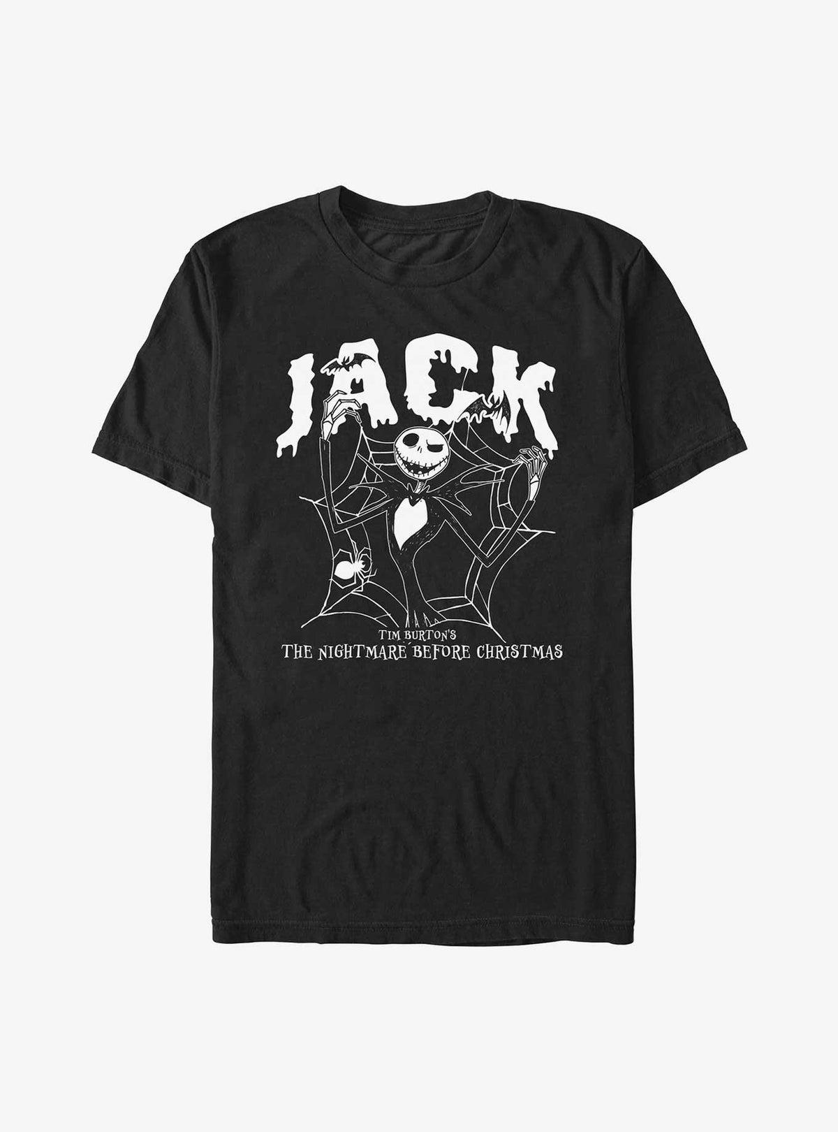 The Nightmare Before Christmas Collegiate Jack TShirt T-Shirt | Holiday Edition | Perfect Holiday Gift